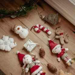 Kersthangers Set - Rosa