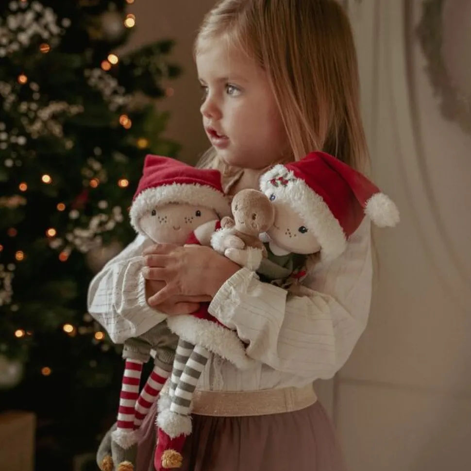 Kerstpop Jim - Rood - Christmas