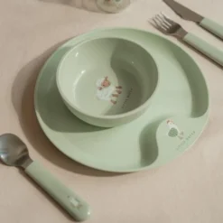 Kinderbestekset - Groen - Little Farm