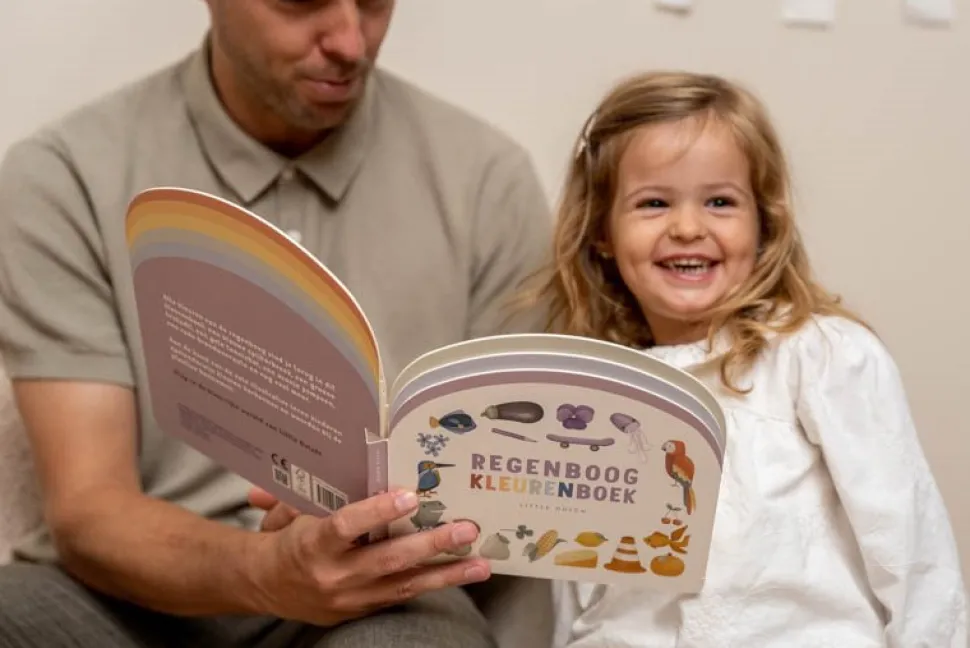 Kinderboek Regenboog Kleurenboek - NL