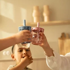 Kinderglas 250 ml Met Rietje Forest Friends