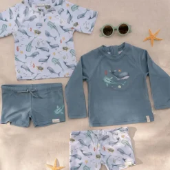 Kinderzonnebril Rond Sea Green