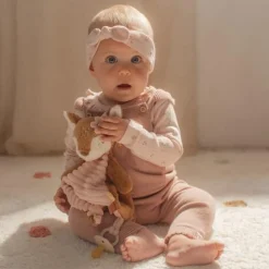 Knuffeldoekje knuffel Hert - Roze - Fairy Garden