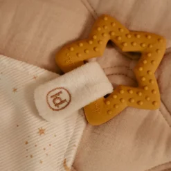 Knuffeldoekje met bijtring - Newborn Naturals