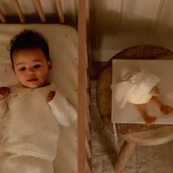 Knuffelgans Licht & Geluid - Wit - Little Goose