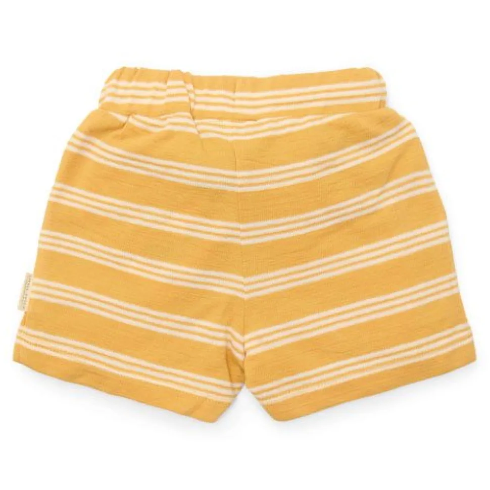 Korte broek - Geel - Forest Friends - Stripe