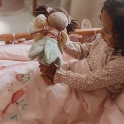 Ledikant dekbedovertrek - Roze - Fairy Garden - Fairy Blossom