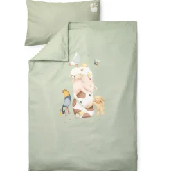 Ledikant dekbedovertrek - Groen - Little Farm