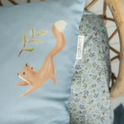 Ledikant dekbedovertrek - Blauw - Forest Friends