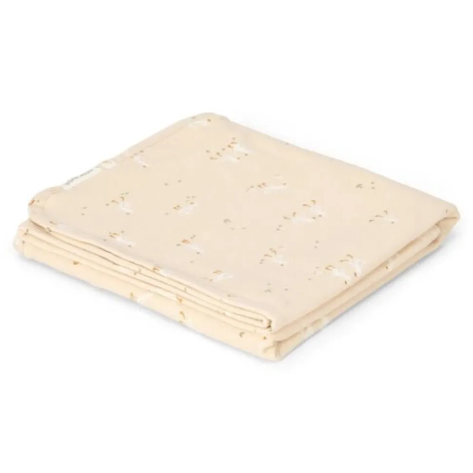 Ledikant deken - Beige - Little Goose - Moon & Stars