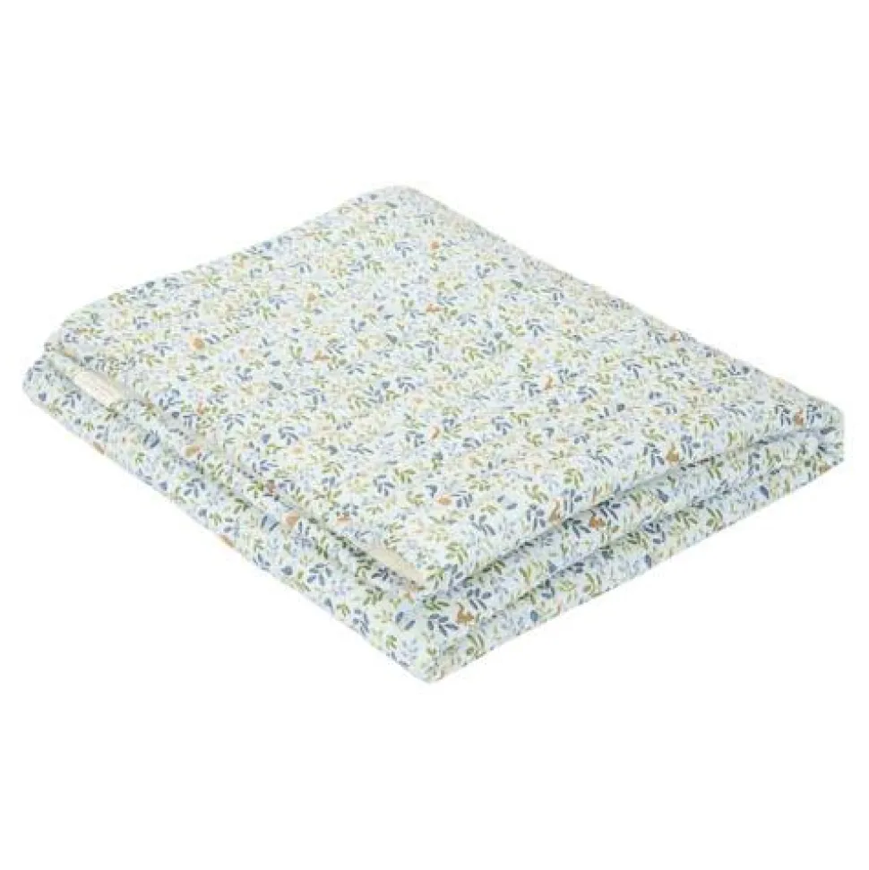 Ledikantdeken - Blauw - Forest Friends - Forest Adventure