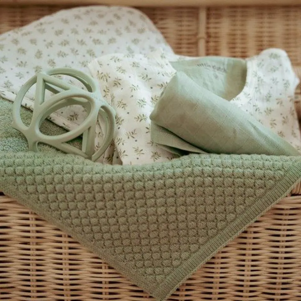 Ledikantdeken - Groen - Essentials