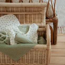 Ledikantdeken - Groen - Essentials