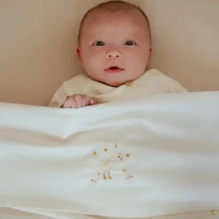 Ledikantlaken - Wit - Newborn Naturals - Little Goose
