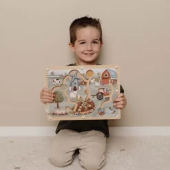 Magnetisch doolhof - Meerkleurig - Little Farm