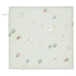 Monddoekjes set - Groen - Little Farm