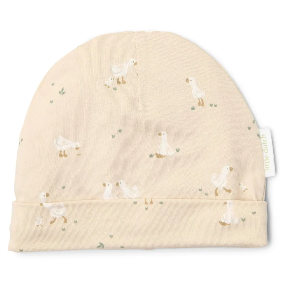 Mutsje - Beige - Newborn Naturals - Little Goose