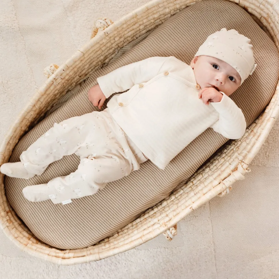 Mutsje - Beige - Newborn Naturals - Little Goose