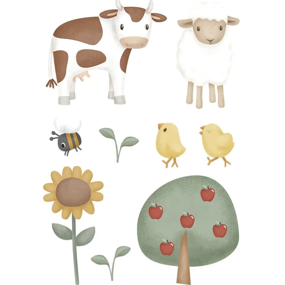 Muurstickers - Meerkleurig - Little Farm