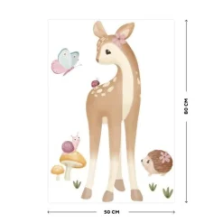 Muurstickers - Meerkleurig - Fairy Garden