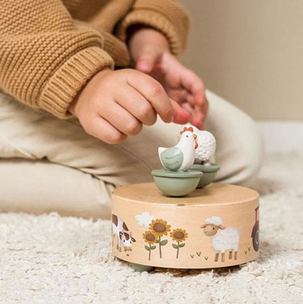 Muziekdoosje - Groen - Little Farm