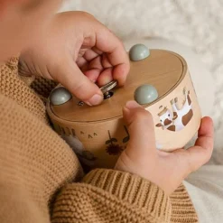 Muziekdoosje - Groen - Little Farm