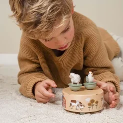 Muziekdoosje - Groen - Little Farm