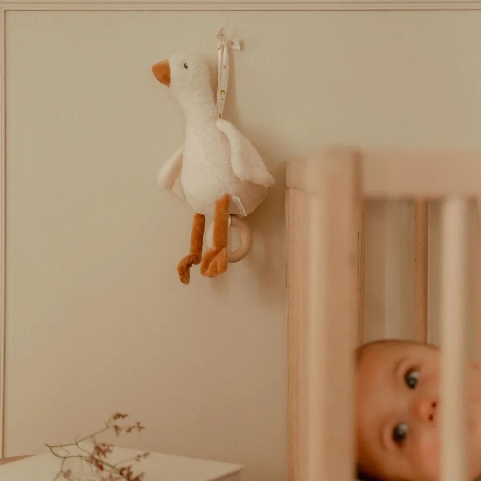 Muziekdoosje Gans - Wit - Little Goose