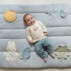 nijntje boxkleed - Blauw - Lucky Leaves