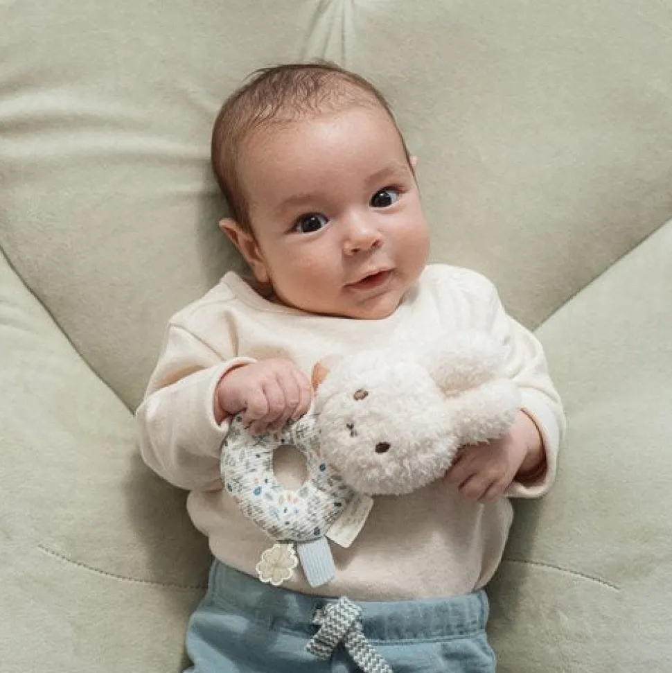 nijntje rammelaar - Blauw - Lucky Leaves