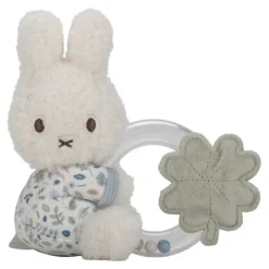 nijntje ringrammelaar - Blauw - Lucky Leaves