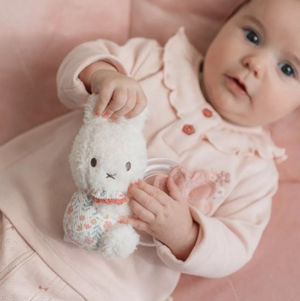 nijntje ringrammelaar - Roze - Lucky Blossom