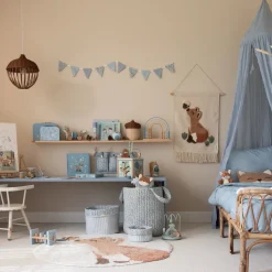 Opbergmand groot - Blauw - Forest Friends - Forest Adventure