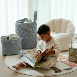 Opbergmandje medium - Blauw - Essentials