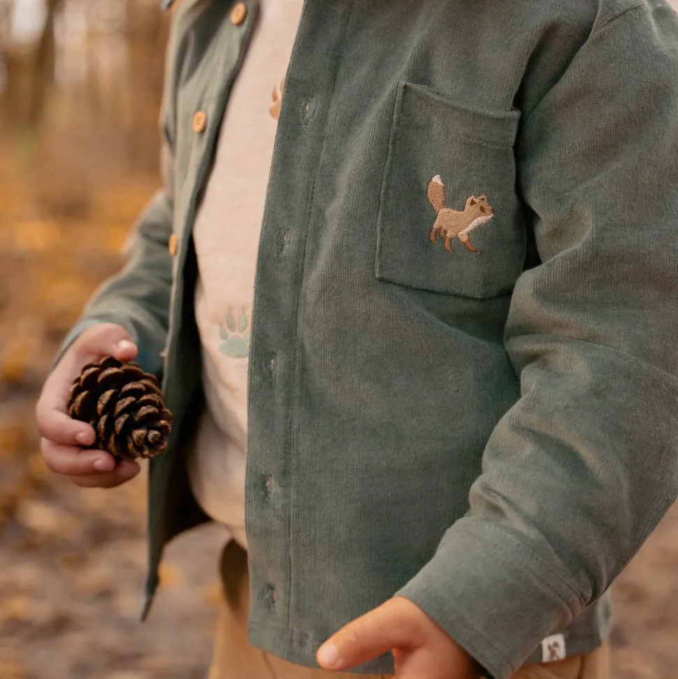 Overhemd - Groen - Forest Friends