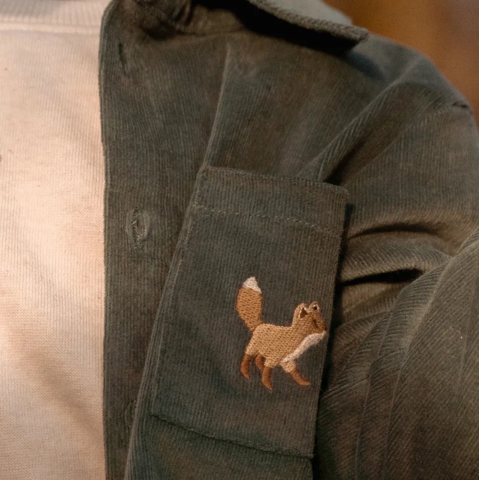 Overhemd - Groen - Forest Friends