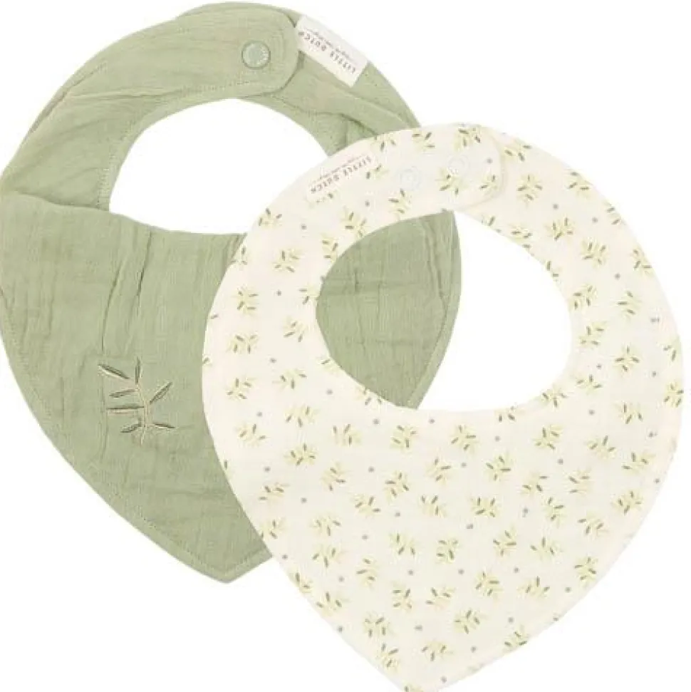2-pack Bandana slab - Groen - Essentials - Blueberry Leaves