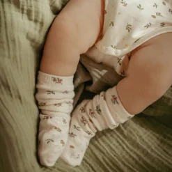 3-pack kerst sokken – Beige