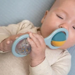 Rammelaar met balletjes - Blauw - Essentials