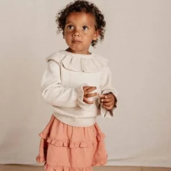 Rok met ruches - Roze - Little Farm