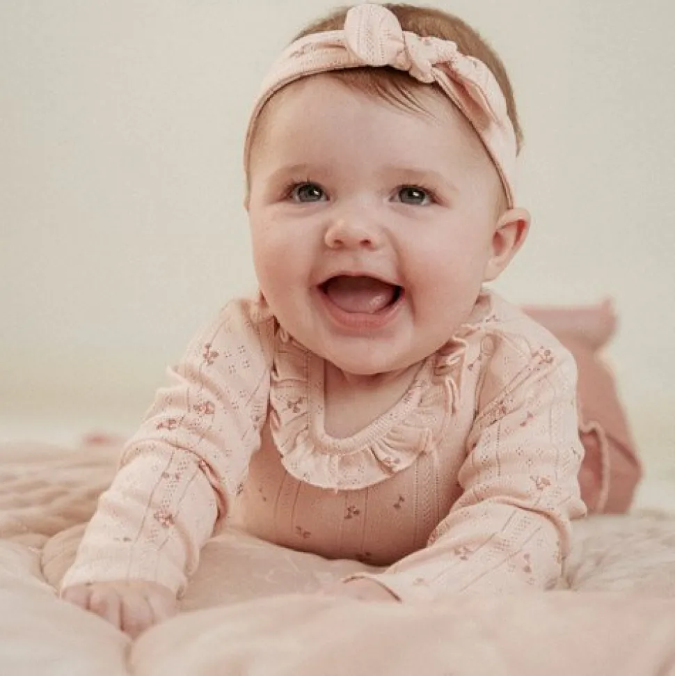 Romper lange mouw - Roze - Fairy Garden - Fairy Flowers