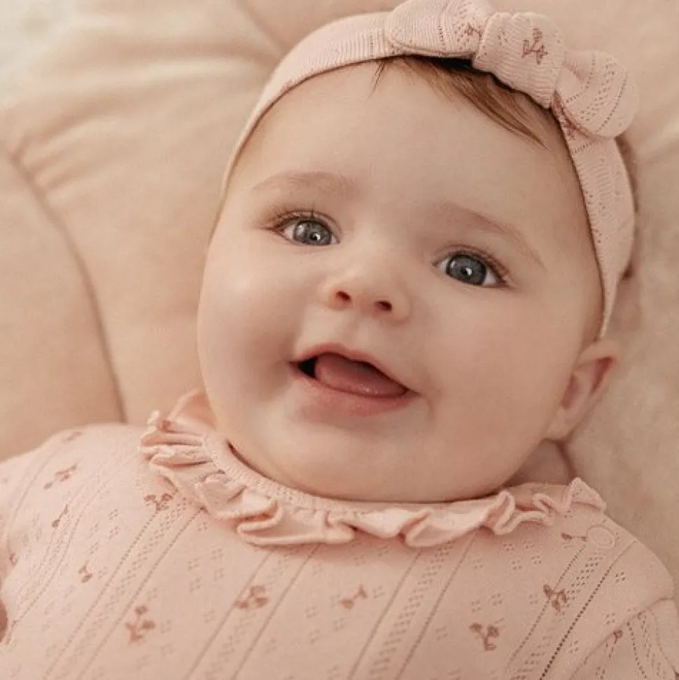 Romper lange mouw - Roze - Fairy Garden - Fairy Flowers