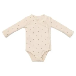 Romper overslag lange mouw - Zand - Little Farm