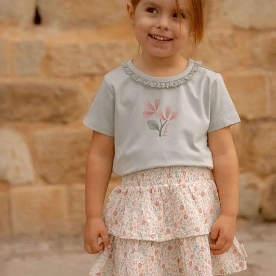 Shirt korte mouw - Groen - Fairy Garden