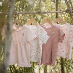 Shirt korte mouw - Lichtroze - Fairy Garden