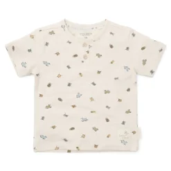 Shirt korte mouw - Zand - Forest Friends - Kevers