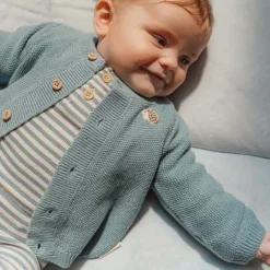 Shirt lange mouw - Blauw - Forest Friends - Stripe