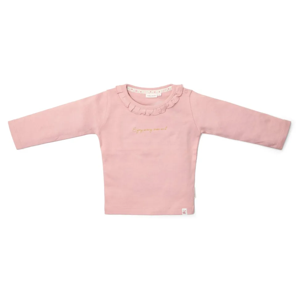 Shirt lange mouw - Ruches - Roze - Fairy Garden