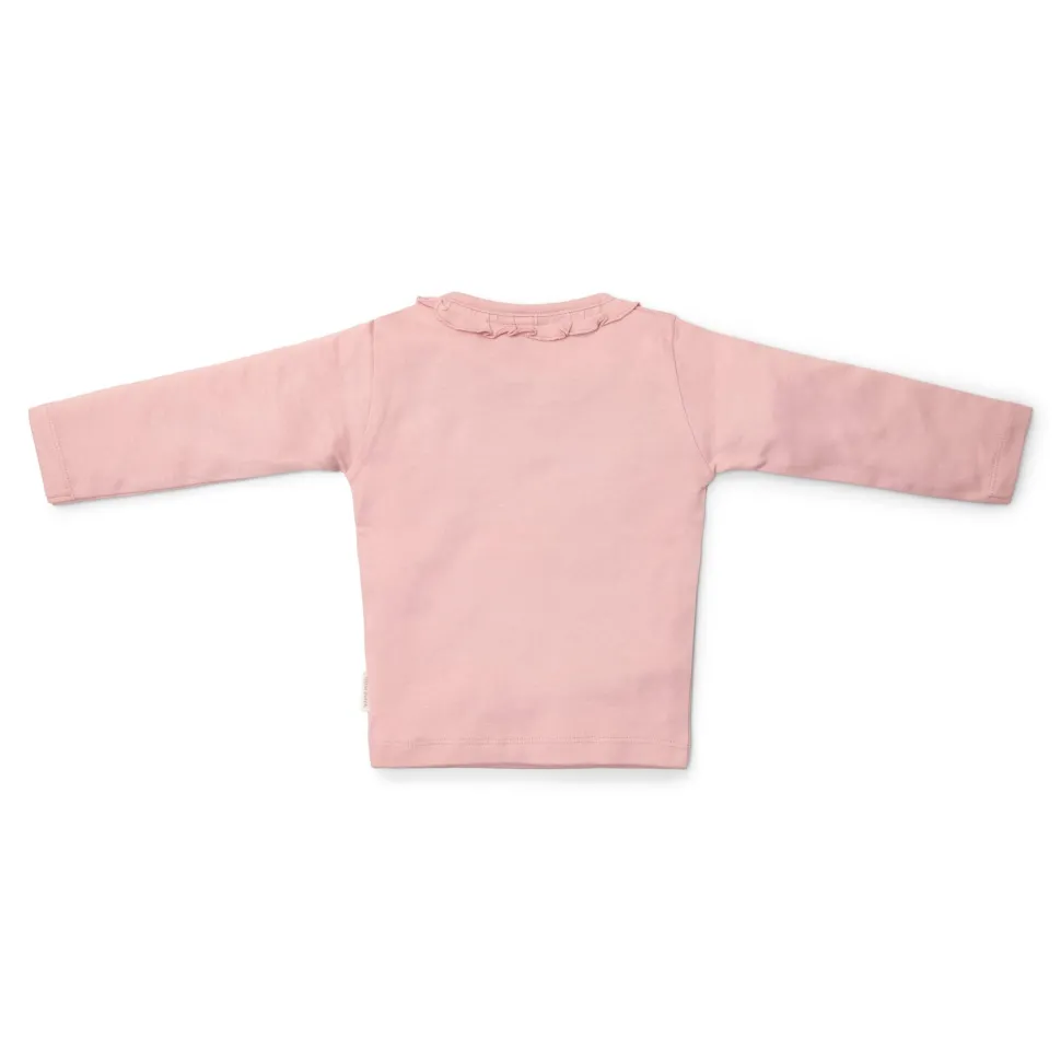 Shirt lange mouw - Ruches - Roze - Fairy Garden
