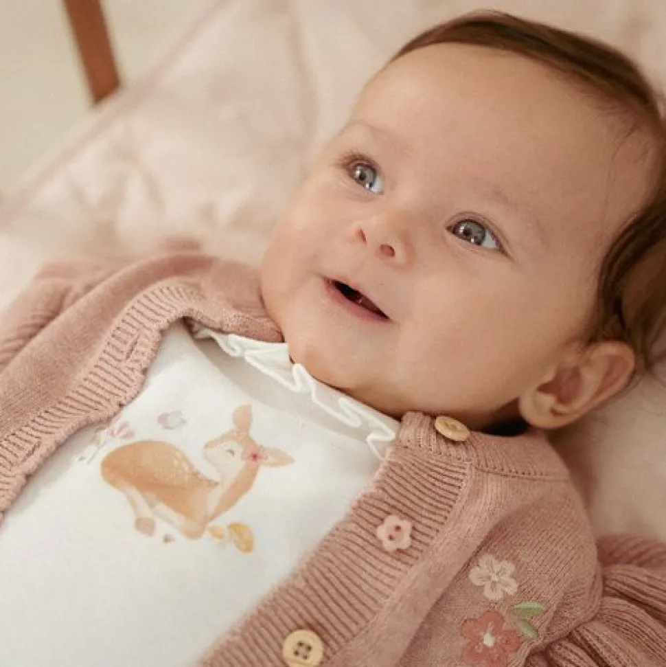 Shirt lange mouw - Ruches - Wit - Fairy Garden